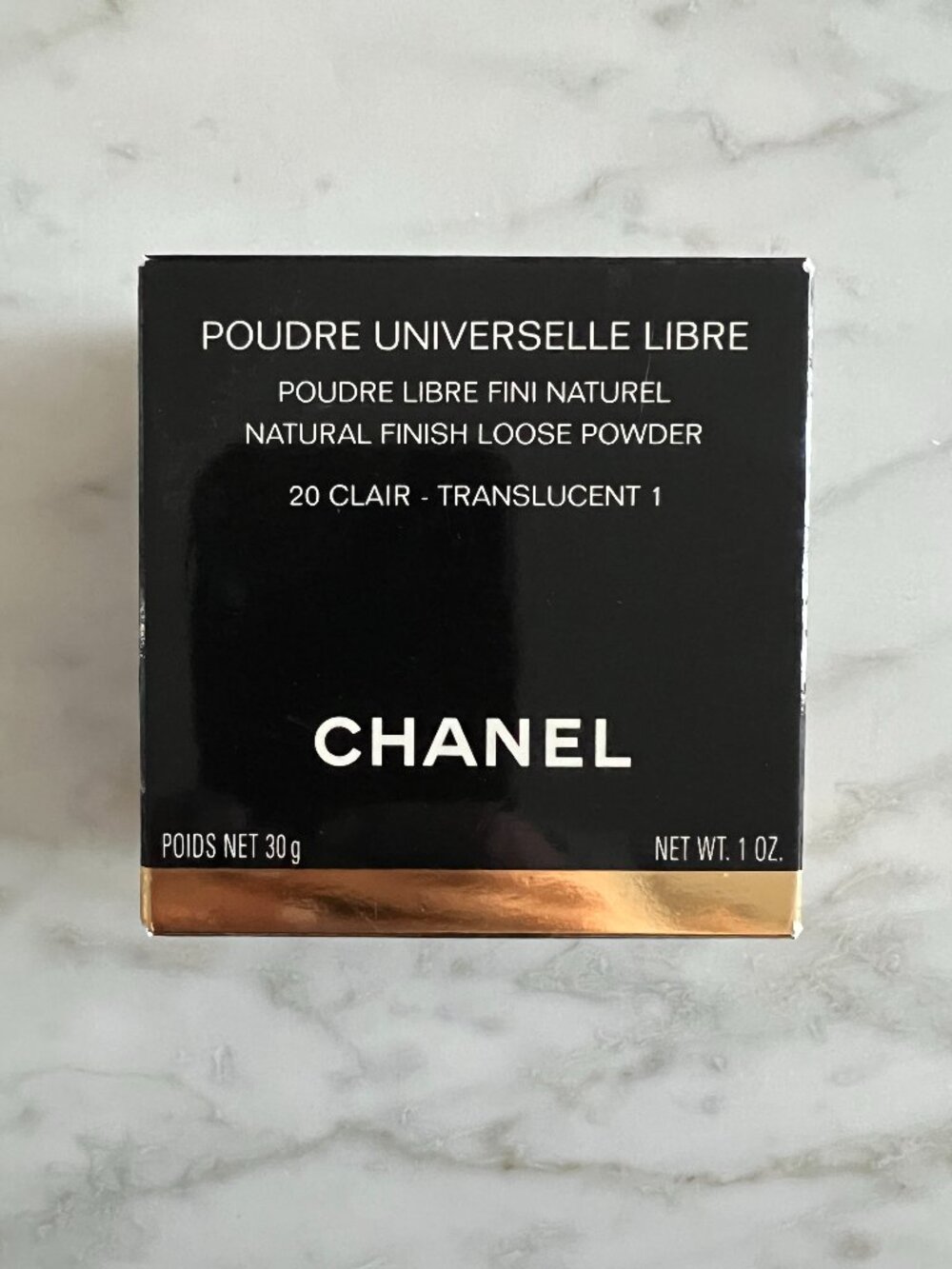 NIB CHANEL Poudre Universelle Libre loose powder – 20 CLAIR – Translucent 1